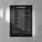 "On Strategists" - Brand Voyagers Manifesto Poster - Image 2